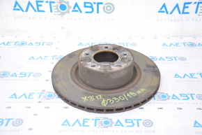 Placă de frână spate stânga BMW X3 F25 11-17 330/19mm ruginită