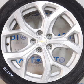 Roată de 17 inch x 7J et41 5*105 Chevrolet Volt 16- LTZ fără cauciuc, cu senzor de presiune, jantă