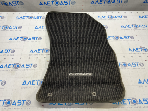 Covorul din fața dreapta al salonului pentru Subaru Outback 15-19, material textil, negru.