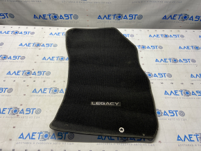 Covorul din fața dreapta al salonului pentru Subaru Legacy 15-19, material textil, negru