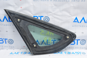 Geamul lateral din spate dreapta cu geam opac pentru Ford Fusion mk5 13-20, cu un crom, zgârieturi pe crom