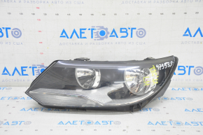 Far stânga față VW Tiguan 12-17 restilizat, halogen, nisip, lac decolorat