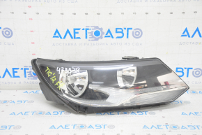 Far dreapta față VW Tiguan 12-17, restilizat, halogen, nisip