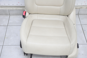 Scaun șofer VW Tiguan 09-17 cu airbag, reglabil electric și manual, piele bej