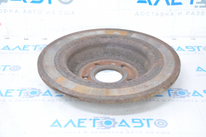 Placă de frână spate dreapta Ford Escape MK3 17-19 315/11mm ruginită.