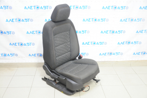 Scaun de pasager pentru Chevrolet Equinox 18-21 fără airbag, manual, material textil negru, nevoie de curățare, ars.