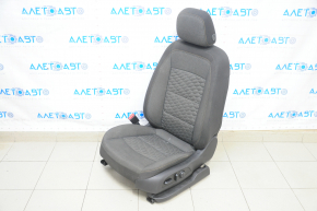 Scaun șofer Chevrolet Equinox 18-21 fără airbag, electric, material textil negru, nevoie de curățare