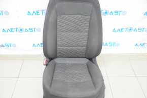 Scaun șofer Chevrolet Equinox 18-21 fără airbag, electric, material textil negru, nevoie de curățare