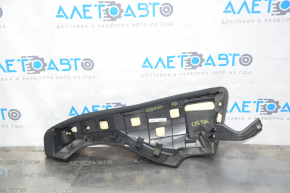 Capacul lateral dreapta al scaunelor din spate Subaru Legacy 15-19, material textil negru, prinderea este rupta