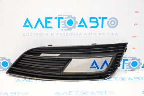 Grila bara de protectie fata stanga Audi A4 B8 13-16 noua, neoriginala