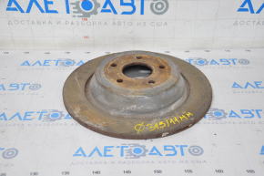 Placă de frână spate dreapta Lincoln MKZ 13-16 315/11mm ruginită.