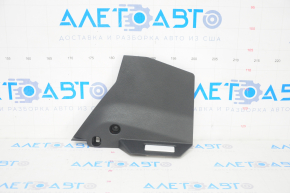 Capacul lateral al consolei centrale stânga BMW X1 F48 16-19 negru, cu iluminare