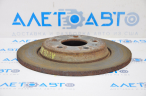 Placă de frână spate stânga Audi A4 B8 08-16 300/12mm ruginită.