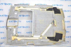 Acoperirea plafonului Audi A4 B8 13-16 restilizat, sedan, cu trapa, gri, potrivit pentru curățare chimică