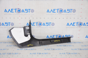 Capac prag interior fata stanga Audi A4 B8 08-16 sedan, negru, zgarieturi