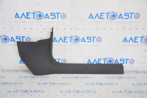 Capac prag interior dreapta fata Audi A4 B8 08-16 sedan, negru, zgarieturi