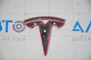 Emblema T pentru capacul portbagajului Tesla Model 3 18- crom, cu aplicatie