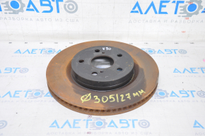 Placă de frână față stânga Toyota Camry v70 18- 305/27mm