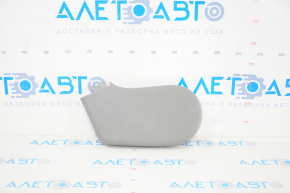 Capac lateral pentru scaunul din spate dreapta al celui de-al doilea rand Toyota Highlander 20-22, gri, plastic albăstruit.