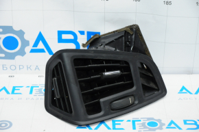 Deflectorul de aer al grilei de ventilare a bordului dreapta pentru Ford Escape MK3 13-16, negru.