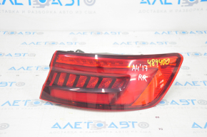 Lampa exterioară aripă dreapta Audi A4 B9 17-19 sedan LED