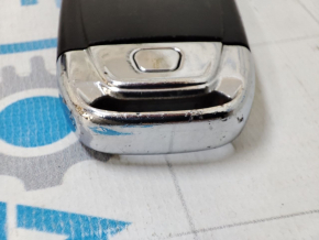 Ключ Audi A4 B8 08-16 smart 4 кнопки, тычки на хроме, царапины