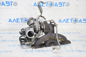 Turbina Audi A4 B8 13-16 restilizată 2.0T 86k cu conducte de răcire.