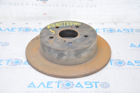 Placă de frână spate stânga Toyota Camry v50 12-14 SUA 280/10mm ruginită.