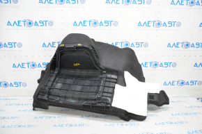 Capacul arcului drept Toyota Camry v50 12-14 hibrid SUA negru zgâriat, plasticul a început să se decoloreze.