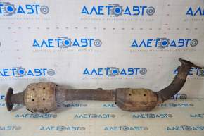 Tubul de admisie cu catalizatoare dreapta Toyota Sequoia Tundra 08-16 4.6 5.7