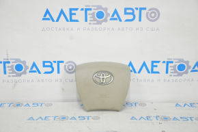 Airbag-ul de siguranță din volanul șoferului pentru Toyota Sienna 11-16, bej, cu crom decolorat.