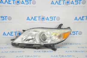 Far stânga față Toyota Sienna 11-20, gol, halogen, pentru polizare, micro-fisuri.