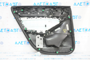 Capacul usii spate dreapta Honda Accord 18-22 negru, cotiera si insertie din piele, zgarieturi.