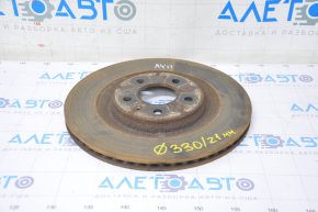 Placa de frână spate dreapta Audi A4 B9 17- 330/21mm ventilată