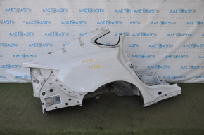 Aripa spate dreapta Ford Fusion mk5 13-20 albă, tăieturi