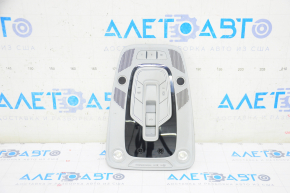 Plafonul de iluminare frontal pentru Audi A4 B9 17-19 gri, sub geam, zgârieturi.