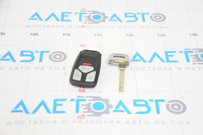 Ключ smart Audi A4 B9 17-21 тип 1, 4 кнопки, потерт, царапины