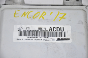 Modulul ECU al motorului Buick Encore 17-19