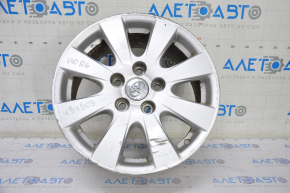 Roată de 16 inch, 6,5J, 5x114,3 Toyota Camry v40 cu jantă.