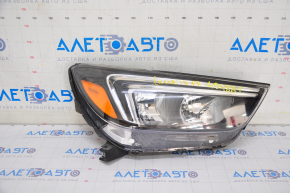 Farul din față dreapta asamblat Buick Encore 17-19 halogen + LED DRL nisip, ciobituri