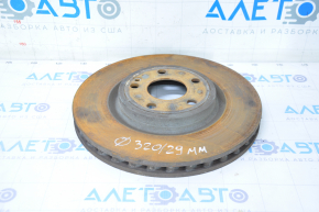 Placă de frână față stânga Mercedes CLA 14-19 320/29mm ruginită