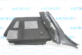 Capacul arcului drept Mercedes GLA 15-20 negru.