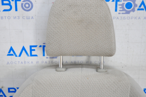 Scaun pasager Toyota Sienna 11-14 fără airbag, manual, din catifea, bej, necesită curățare chimică.