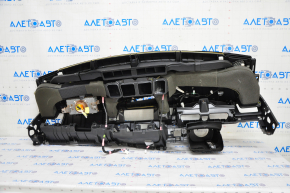 Torpedo cu airbag frontal pentru Toyota Highlander 14-19, negru.