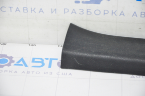 Capac prag interior dreapta fata Toyota Highlander 14-19 negru, zgarieturi