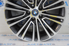 Roată de 18 inch, 8J ET:30 BMW 5 G30 17-23 gri, jantă ușoară, coroziune