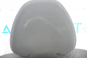 Scaun de pasager Nissan Rogue 14-20 fără airbag, manual, material textil negru, necesită curățare