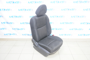 Пассажирское сидение Nissan Rogue 14-20 без airbag, механич, тряпка черн, под чистку