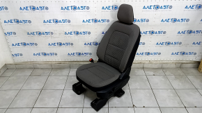 Scaunul șoferului Ford Escape MK4 20- fără airbag, electric, cu încălzire, material textil gri, nevoie de curățare chimică, ruptură.