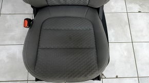 Scaunul șoferului Ford Escape MK4 20- fără airbag, electric, cu încălzire, material textil gri, nevoie de curățare chimică, ruptură